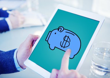 Piggy Bank on tablet PC