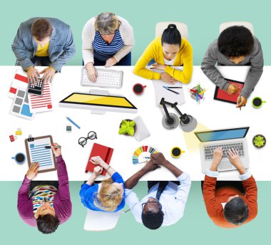 Yönetici ekip ekip çalışması