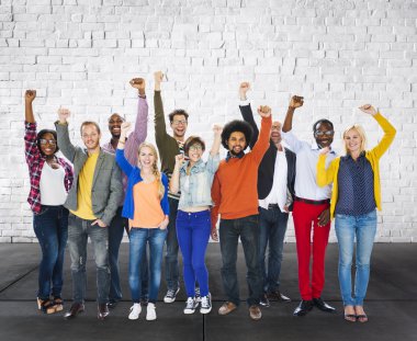 Diverse Ethnic people and Unity Variation Concept