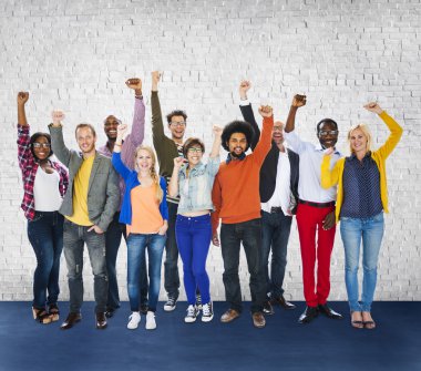 Diverse Ethnic people and Unity Variation Concept