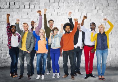 Diverse Ethnic people and Unity Variation Concept