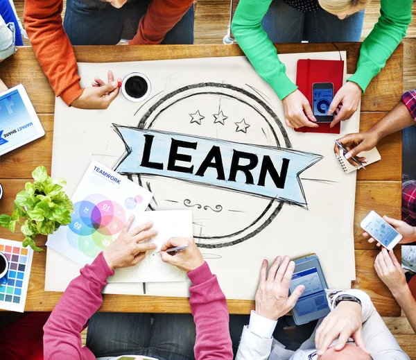 Learn Learning Knowledge Concept — Stock Photo, Image