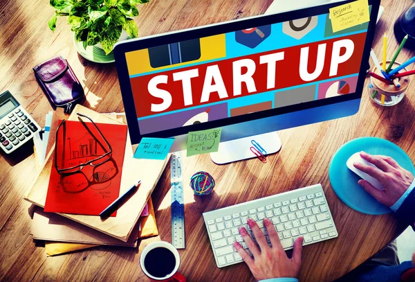 Concetto di start up — Foto Stock