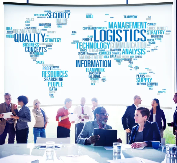 Logistik-Management-Konzept — Stockfoto