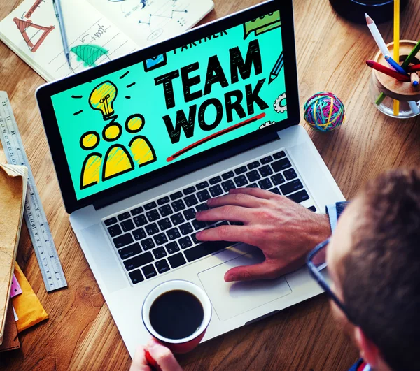 Team Teamwork Concept — Stock Photo, Image