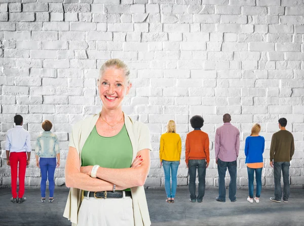 Diferentes personas, Concepto de equipo único —  Fotos de Stock