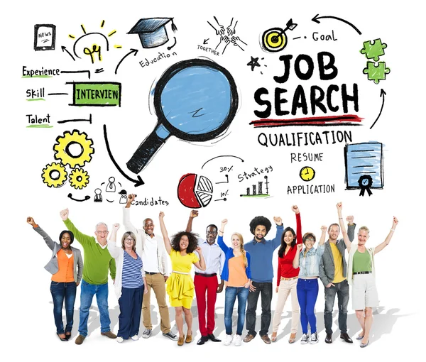 Concept d'opportunité de recherche d'emploi — Photo