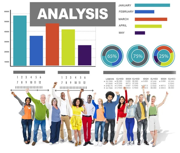 Análisis Análisis del concepto de información —  Fotos de Stock