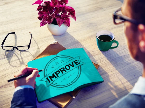 Verbetering van de motivatie innovatieconcept — Stockfoto