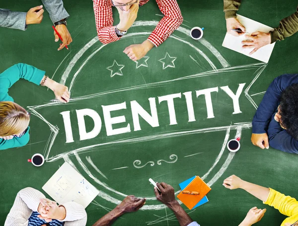 Identitet Branding marknadsföring koncept — Stockfoto