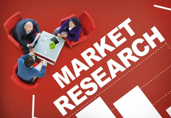 Pojęcie analizy badań rynku — Zdjęcie stockowe