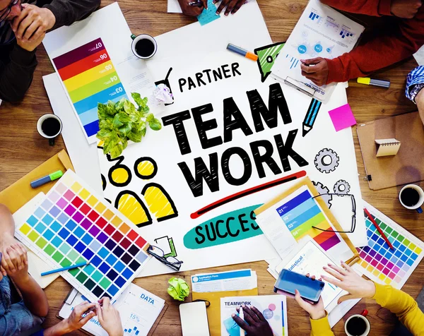 Team Teamwork Concept — Stockfoto