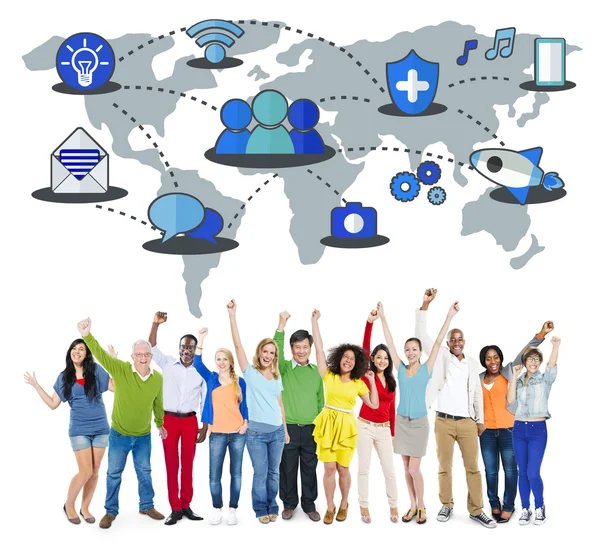Global Communications Concept — Stock Photo, Image