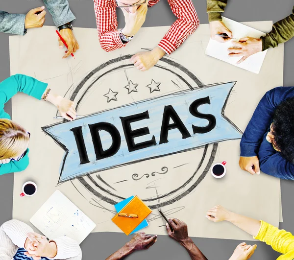 Ideas Vision Creative Cocnept — Stock Photo, Image