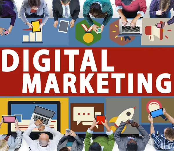 Concepto de marketing digital —  Fotos de Stock