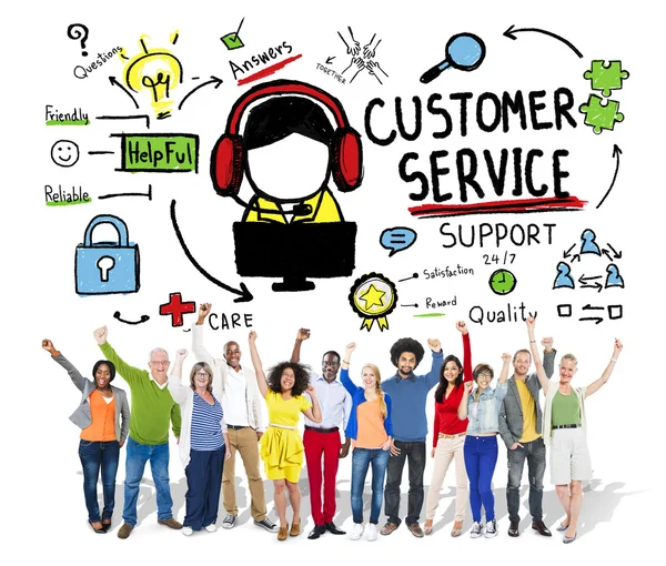 Customer Service Support Concept — Stock Photo, Image