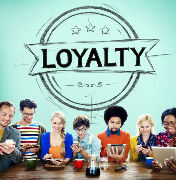 Loyalty Values Honesty Concept — Stock Photo, Image