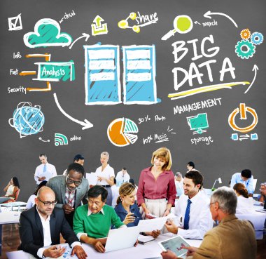 Büyük veri depolama Online kavramı