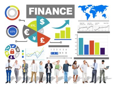 iş takım ayakta birlikte