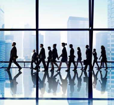 İş adamları Office kavramı