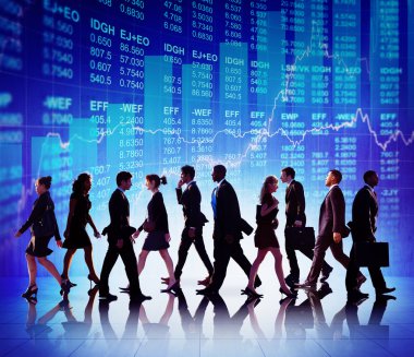 iş adamları ve takım çalışması kavramı