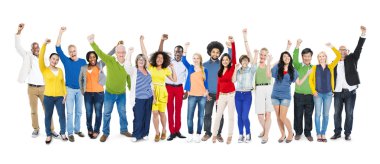 Çeşitlilik insanlar ve birlik takım kavramı