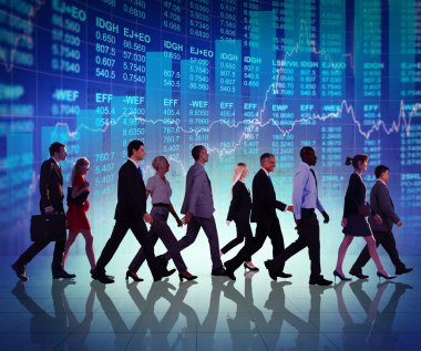 İş insanlar ekip çalışması kavramı