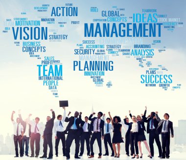 İş adamları ile çalışma fikirler