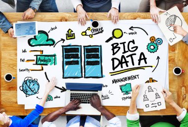 Diversity People Big Data Working Teamwork Discussion