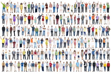 İnsanlar çeşitlilik başarı kavramı