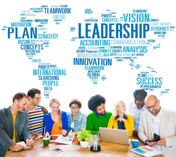 Leadership Boss Management Concept — Stock Photo, Image