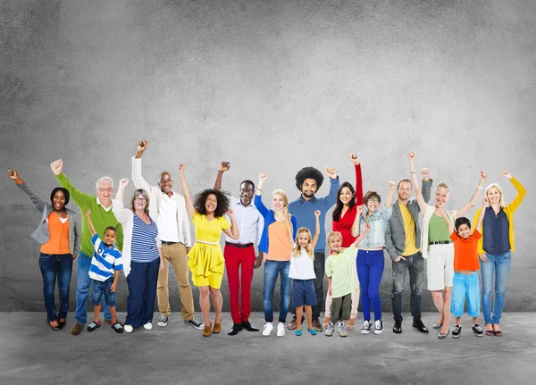 Gruppo di persone diversità — Foto Stock