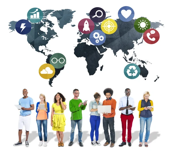 Global Communication Concept — Stock Photo, Image