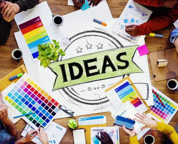 Ideas Vision Creative Mission Concept — Stock Photo, Image