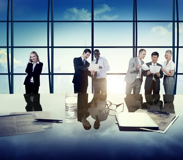 Business People Discussion in Office — Stock Photo, Image