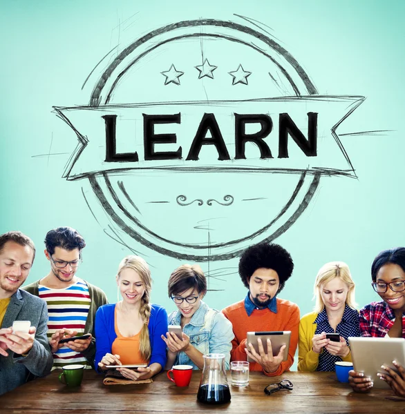 Learn Learning Knowledge Concept — Stock Photo, Image