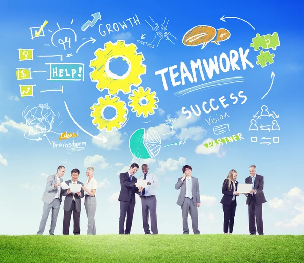 Group of Business People collaboration — Stock Photo, Image