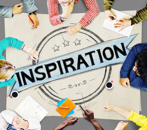 Inspiration Motivationskonzept — Stockfoto