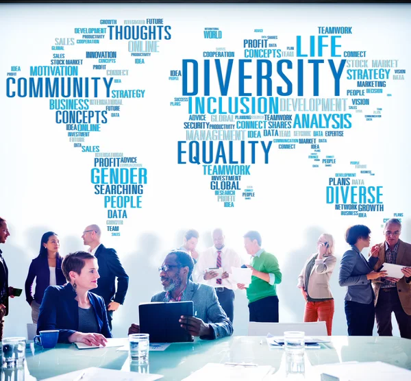 Diversidad Concepto de reunión comunitaria — Foto de Stock