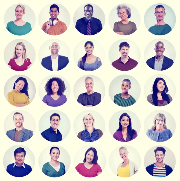 People Multi Ethnic Variation Concept — Stock Photo, Image