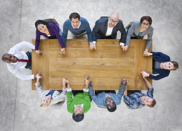 Business People Teamwork Support Concept — Stock Photo, Image
