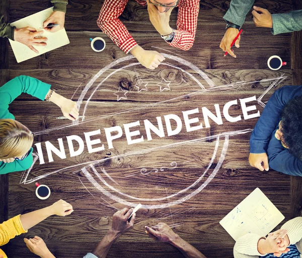 Indépendance Liberté Paix Concept — Photo