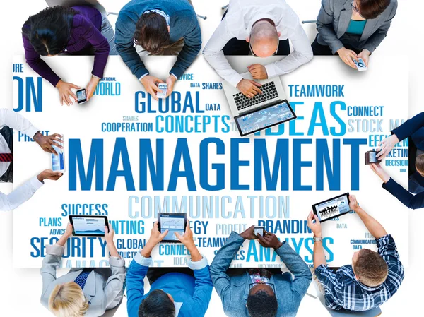 Management Success Business Concept — Stock Photo, Image