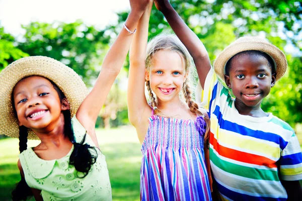 Diversity children friendship — Stock Photo, Image