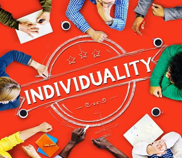 Individuality Character Concept — Stock Photo, Image