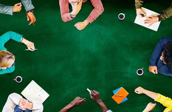 Team Teamwork vergadering Planning Concept — Stockfoto