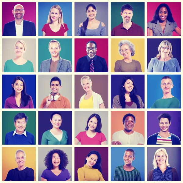 Diversidad Grupo de personas Concepto — Foto de Stock