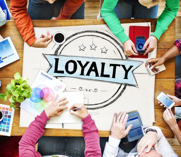 Loyalty Values Honesty Concept — Stock Photo, Image