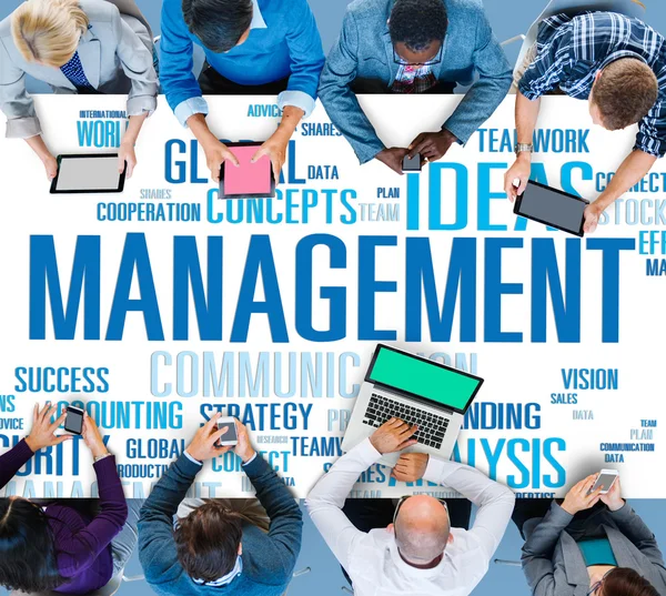 Management Success Business Concept — Stock Photo, Image