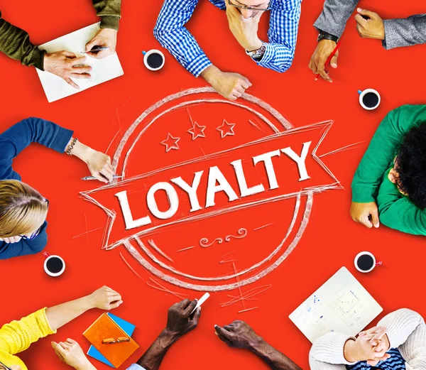 Loyaliteit waarden eerlijkheid Concept — Stockfoto